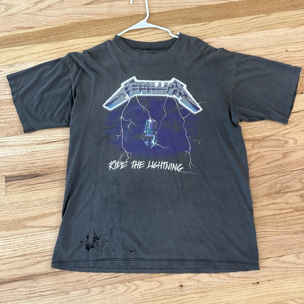 Authentic 1989 Metallica tour merch